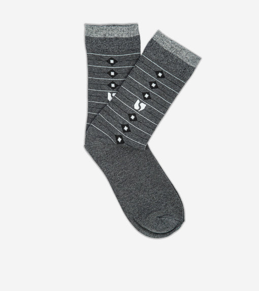 Men's Crew Length Socks US-HS-5309