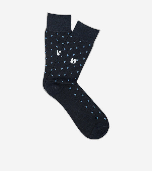 Men's Crew Length Socks US-HS-5319