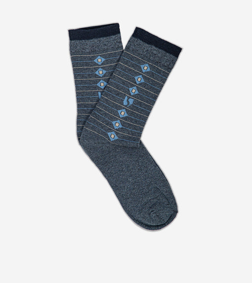 Men's Crew Length Socks US-HS-5309