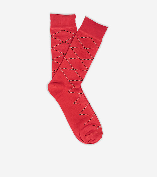 Men's Crew Length Socks US-HS-2325
