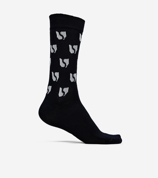 Men's Crew Length Socks US-HS-5314