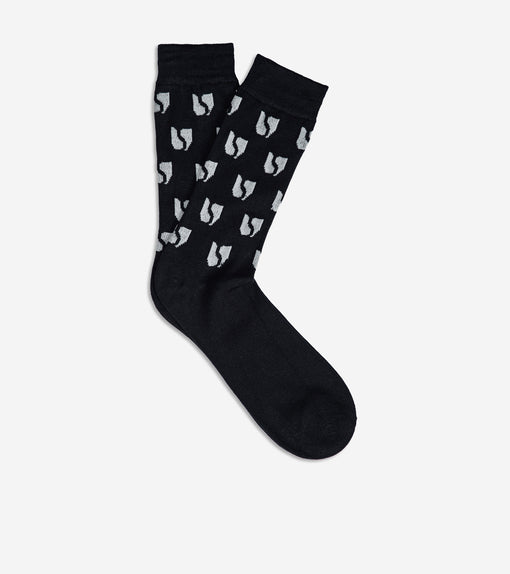 Men's Crew Length Socks US-HS-5314