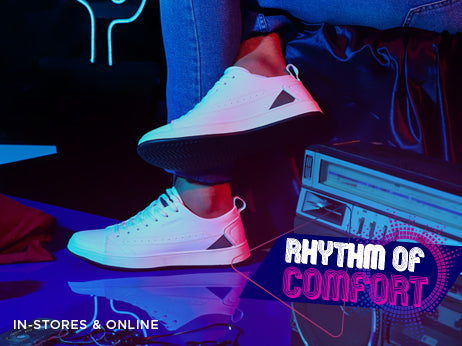 Rock your casual look with our latest collection of sneakers for men