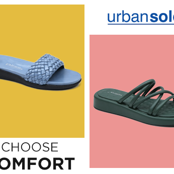 Let your good days begin with Urbansole’s comfortable yet super-chic shoe collection for women