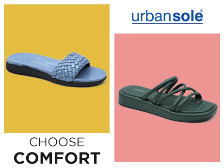 Let your good days begin with Urbansole’s comfortable yet super-chic shoe collection for women