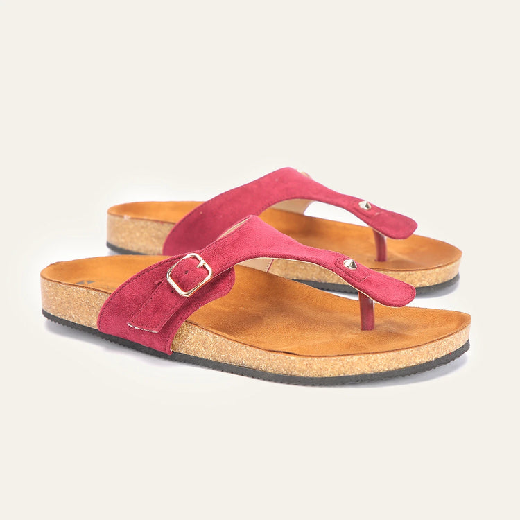 Women's Slippers US-BK-4354