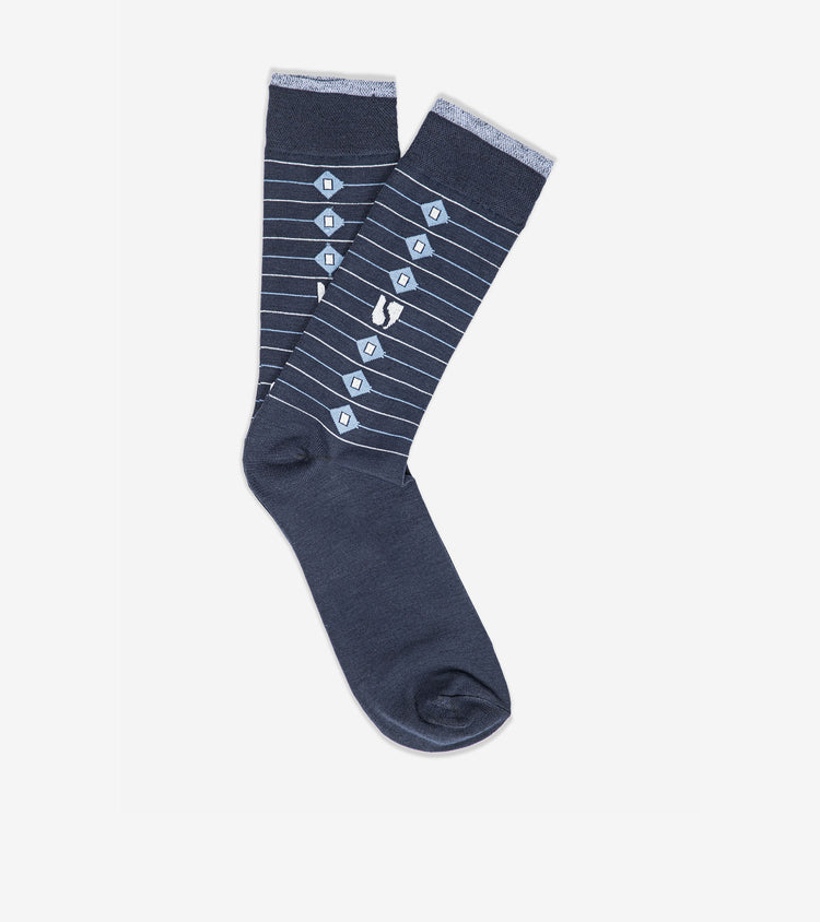 Men's Crew Length Socks US-HS-5309
