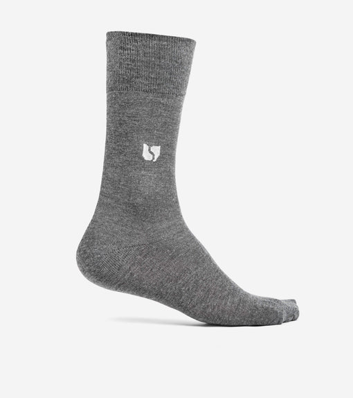 Men's Crew Length Socks US-HS-5316