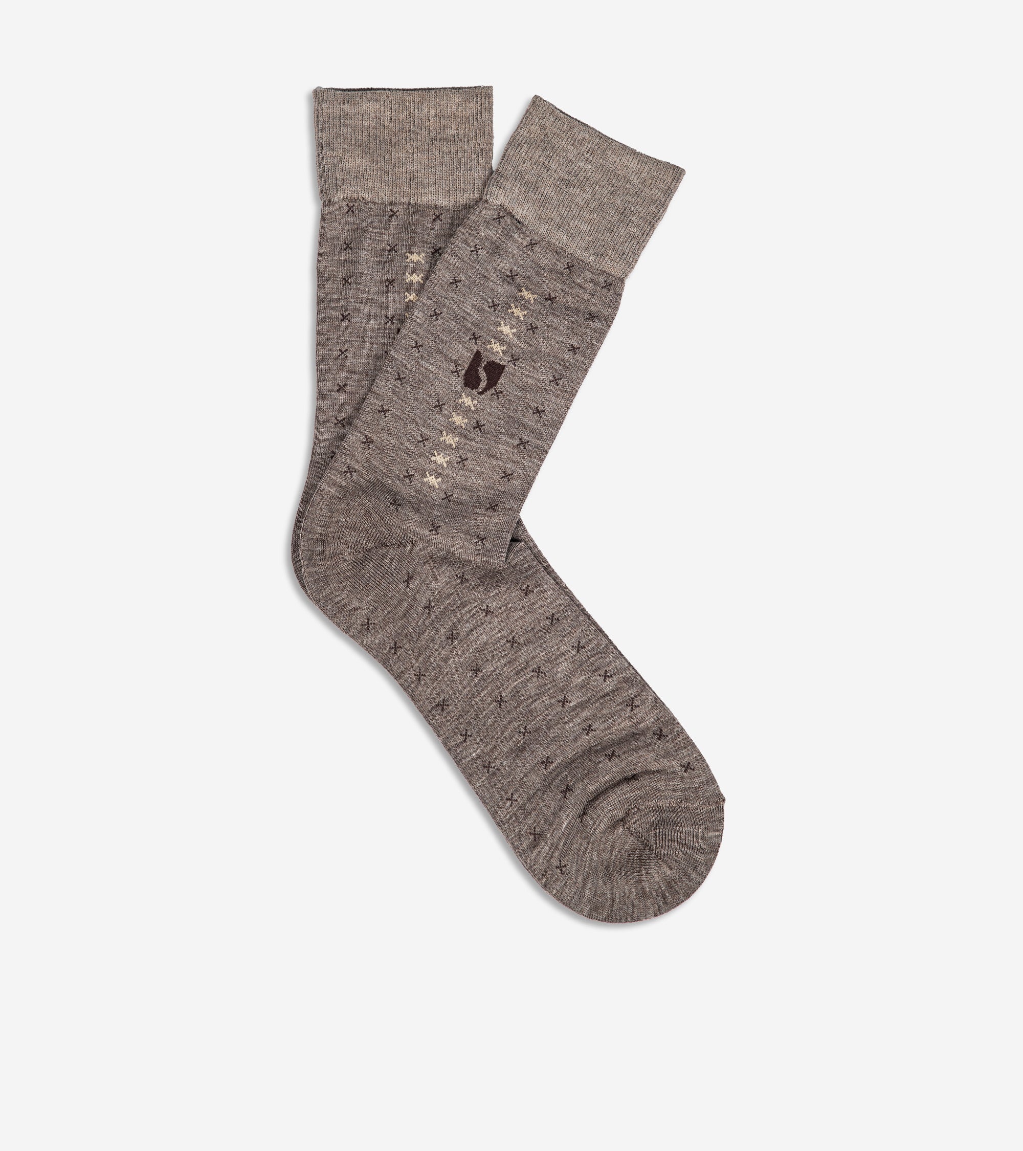 Men's Crew Length Socks US-HS-5317