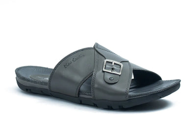 Casual Slippers for Men, leather chappal for men, Shoes, Men, Pierre Cardin