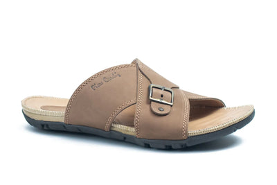 Casual Slippers for Men, leather chappal for men, Shoes, Men, Pierre Cardin