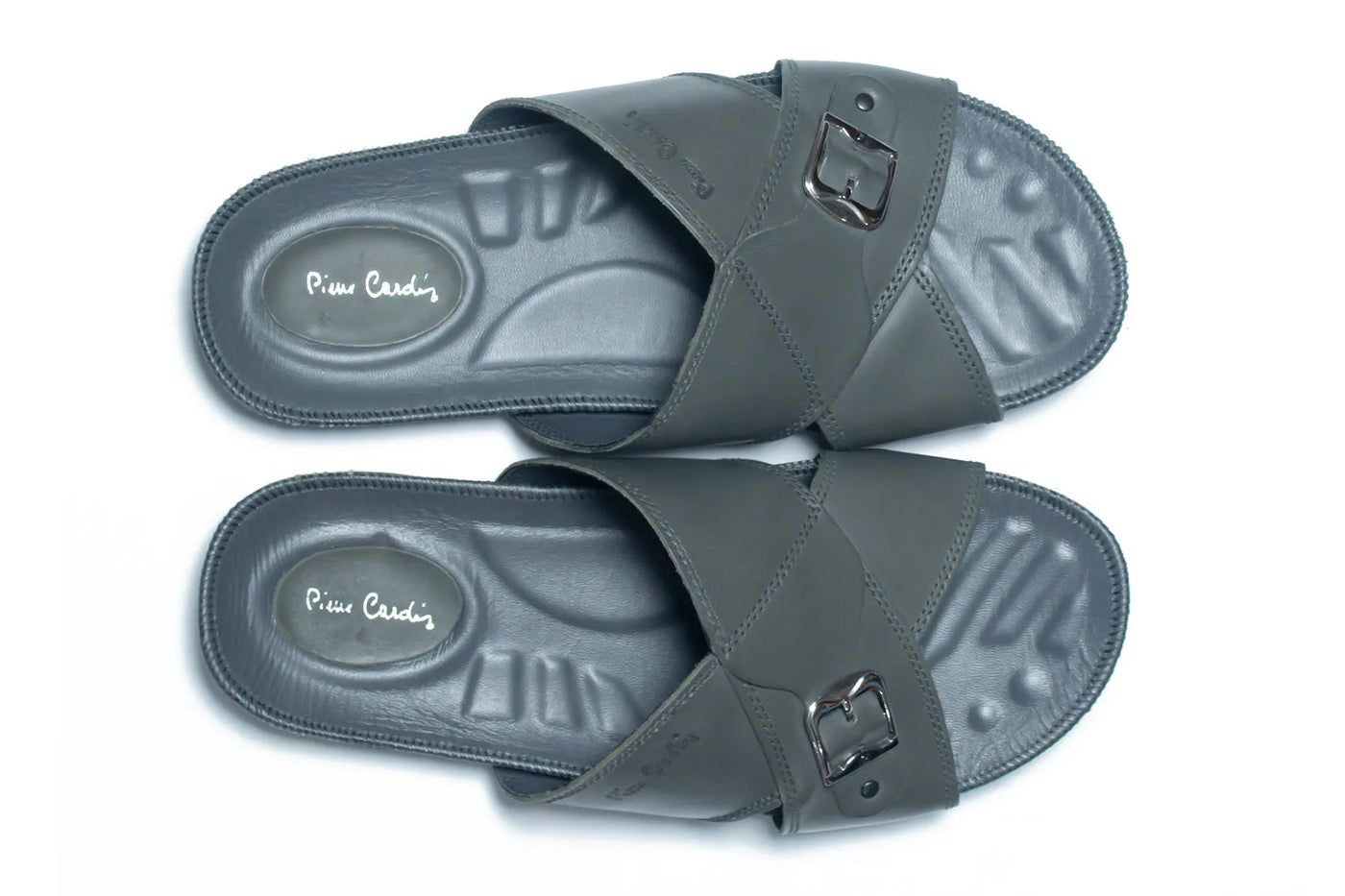 Casual Slippers for Men, leather chappal for men, Shoes, Men, Pierre Cardin