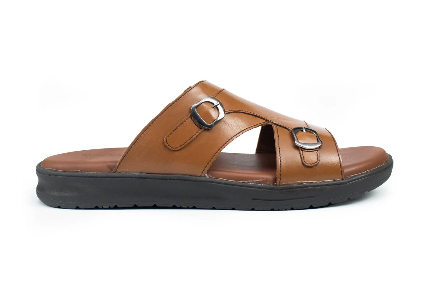 Casual Slippers for Men, leather chappal for men, Shoes, Men, Pierre Cardin