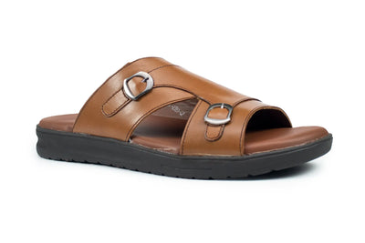 Casual Slippers for Men, leather chappal for men, Shoes, Men, Pierre Cardin