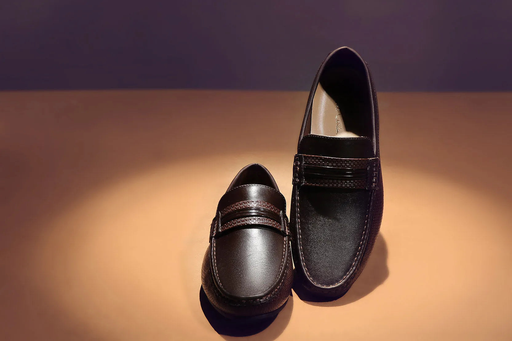 Men's Moccasins JK-2301 BROWN 41