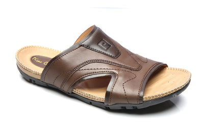 Casual Slippers for Men, leather chappal for men, Shoes, Men, Pierre Cardin