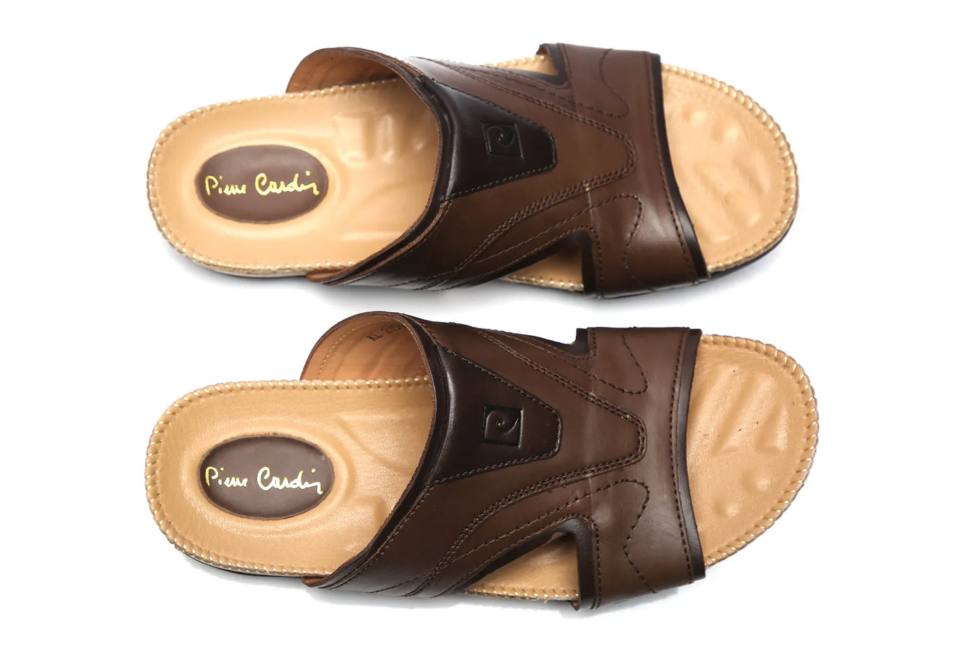 Casual Slippers for Men, leather chappal for men, Shoes, Men, Pierre Cardin