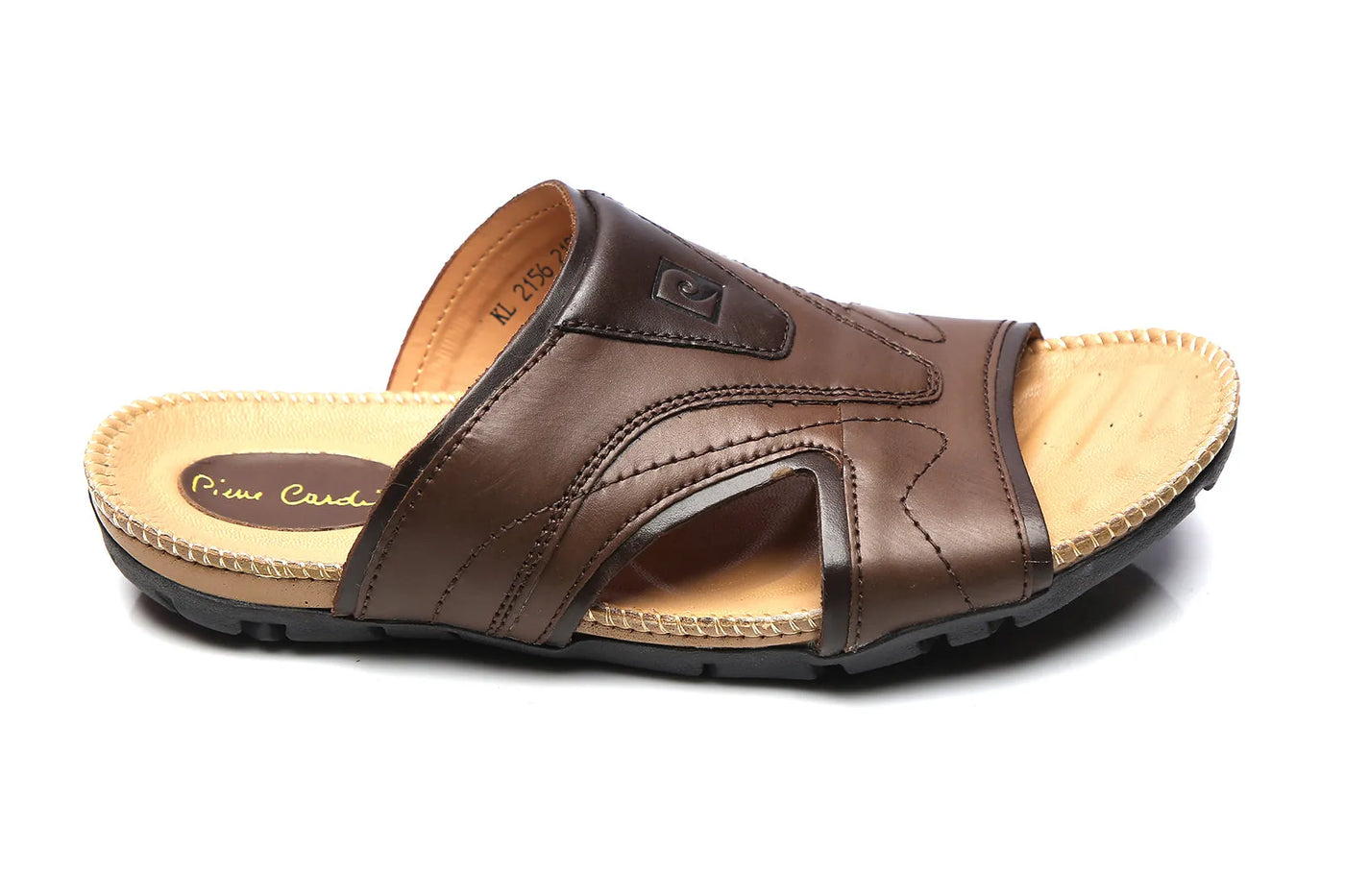 Casual Slippers for Men, leather chappal for men, Shoes, Men, Pierre Cardin