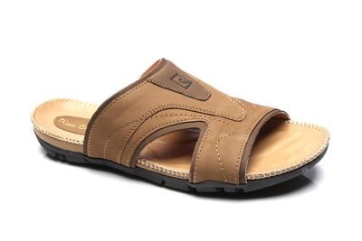 Casual Slippers for Men, leather chappal for men, Shoes, Men, Pierre Cardin