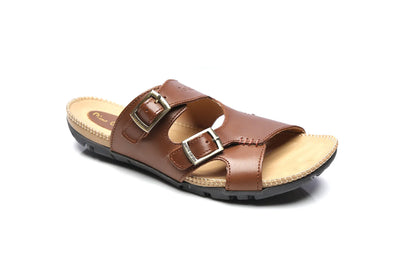 Casual Slippers for Men, leather chappal for men, Shoes, Men, Pierre Cardin